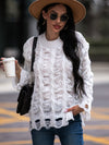 Ultra Distressed Sweater | Rubies + Lace