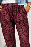 Leopard Print Joggers | Multiple Color Options | Rubies + Lace