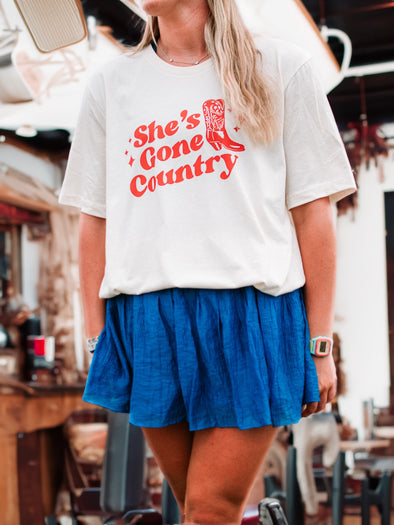 She's Gone Country | Southern T-Shirt | Ruby’s Rubbish®