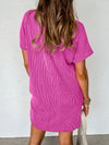 Corded Tee Dress | Multiple Color Options | Rubies + Lace