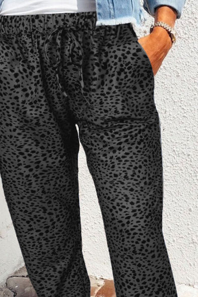 Leopard Print Joggers | Multiple Color Options | Rubies + Lace