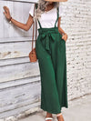 Tie Belt Wide Leg Overalls | Bottoms Only | Rubies + Lace