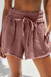 Raw Hem Shorts | Multiple Color Options | Rubies + Lace