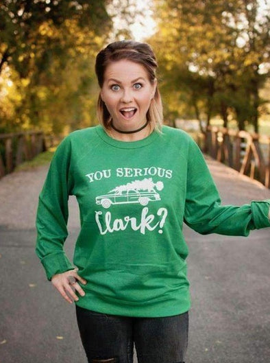 You Serious Clark? | Seasonal Sweatshirt | Ruby’s Rubbish®