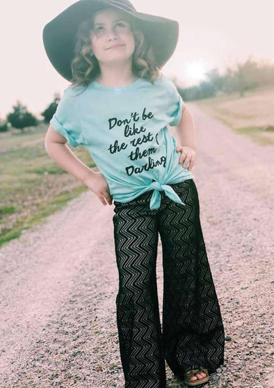 Don't Be Like the Rest of Them Darling | Kid's T-Shirt | Ruby’s Rubbish®