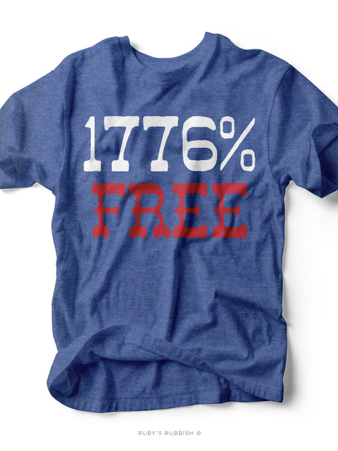 1776% | Americana T-Shirt | Ruby’s Rubbish®