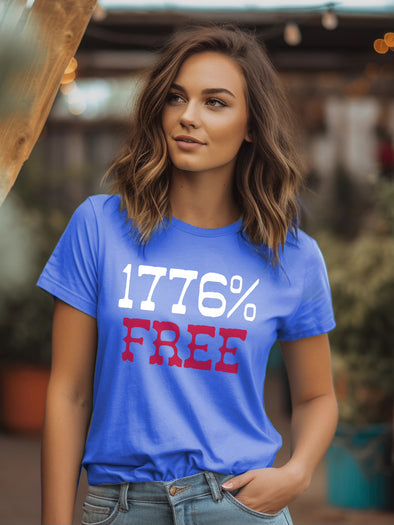 1776 Americana T Shirt Ruby s Rubbish