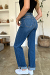 Judy Blue | Front Seam Straight Jeans | Rubies + Lace