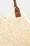 Fame Straw Braided | Shoulder Bag | Rubies + Lace