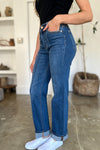 Judy Blue | Front Seam Straight Jeans | Rubies + Lace