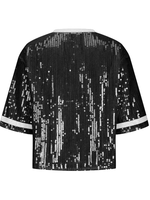 Sequin Football | Multiple Color Options | Rubies + Lace