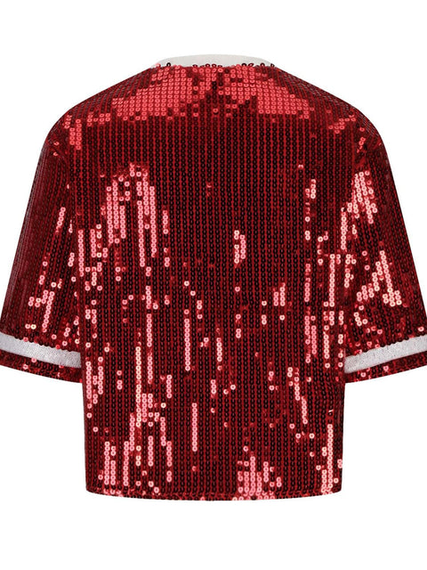 Sequin Football | Multiple Color Options | Rubies + Lace