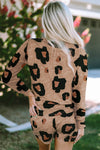 Leopard Shorts | Lounge Set | Rubies + Lace
