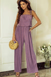 Mauve | Strap Jumpsuit | Rubies + Lace