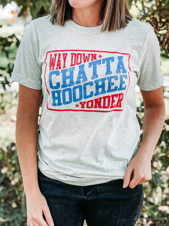 Went Down Yonder on the Chatta Hoochee | $15 Tee Sale | Ruby’s Rubbish®