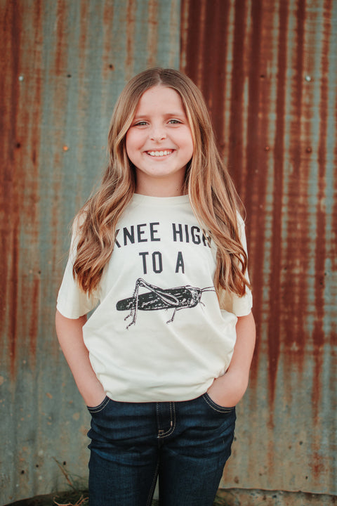 Knee High to a Grasshopper | Kid's T-Shirt | Ruby’s Rubbish®