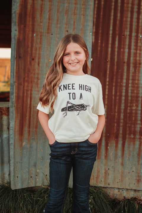 Knee High to a Grasshopper | Kid's T-Shirt | Ruby’s Rubbish®