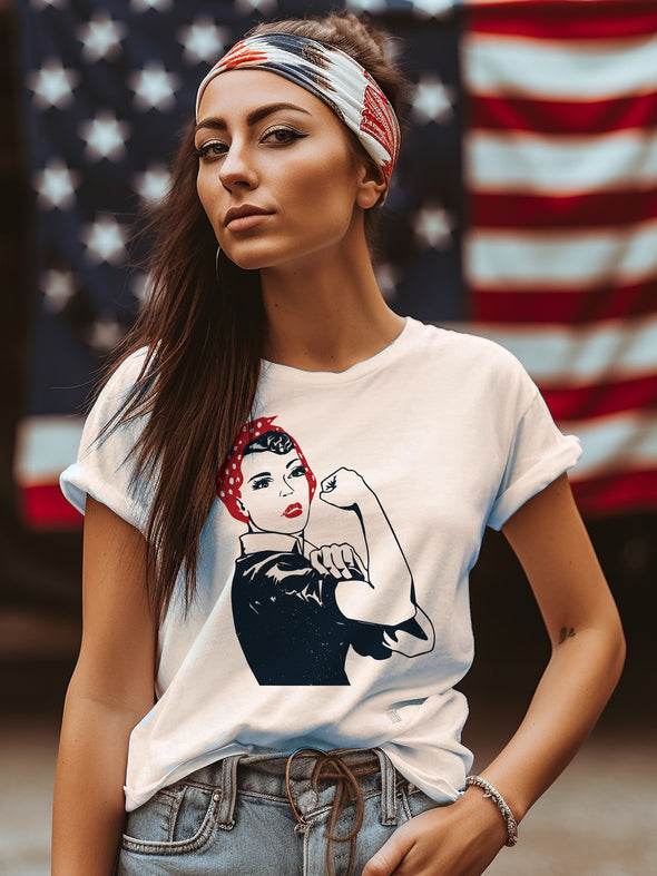 Rosie the Riveter | Women's T-Shirt | Ruby’s Rubbish®