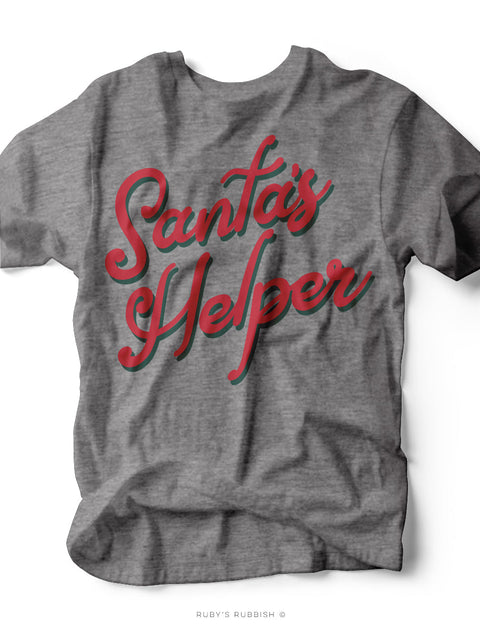 Santa's Helper | Seasonal T-Shirt | Ruby’s Rubbish®