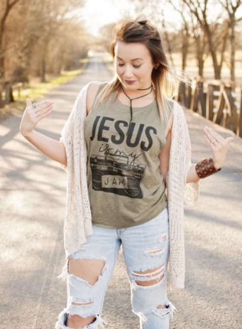 Jesus is My Jam | Christian T-Shirt | Ruby’s Rubbish®