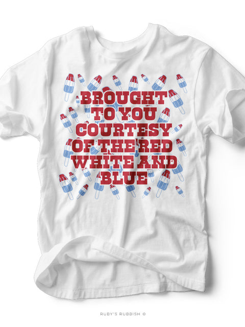 Courtesy of the Red, White, & Blue  | Americana T-Shirt | Ruby’s Rubbish®