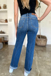 Judy Blue | Front Seam Straight Jeans | Rubies + Lace