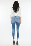 Kancan High Rise | Frayed Ankle Skinny Jeans | Rubies + Lace