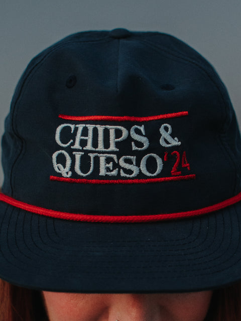 Chips & Queso 2024 | Navy Vintage Hat | Ruby’s Rubbish®