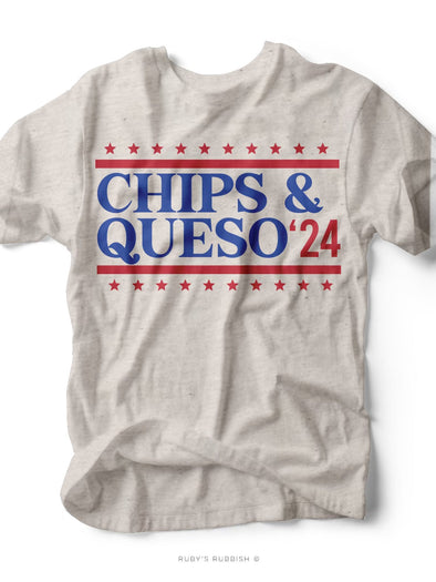 2024 Chips & Queso | Americana T-Shirt | Ruby’s Rubbish®