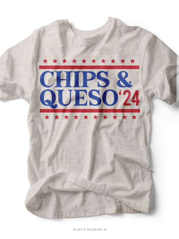 2024 Chips & Queso | Americana T-Shirt | Ruby’s Rubbish®