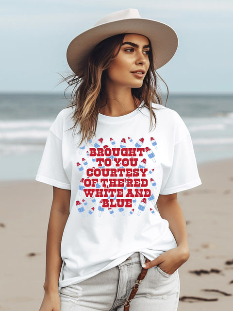 Courtesy of the Red, White, & Blue  | Americana T-Shirt | Ruby’s Rubbish®