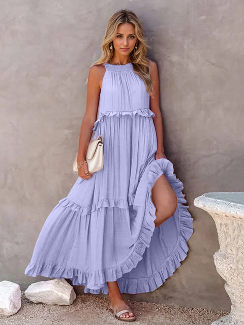 Tiered Maxi With Pockets | Multiple Color Options | Rubies + Lace