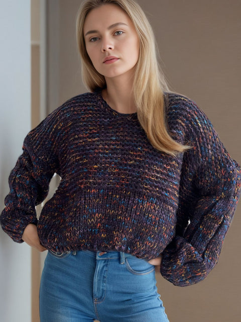 Speckle Weave Sweater | Multiple Color Options | Rubies + Lace