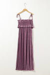 Mauve | Strap Jumpsuit | Rubies + Lace