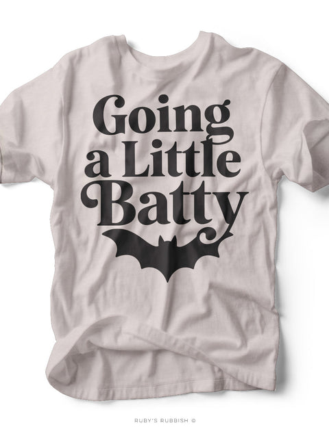 Going a Little Batty | Graphic Tee | Ruby’s Rubbish®