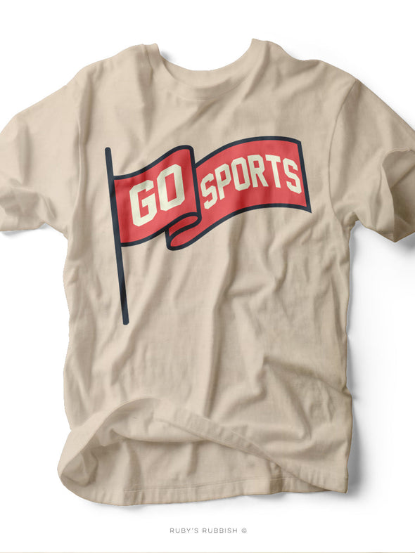 Go Sports | Game Day T-Shirt | Ruby’s Rubbish®