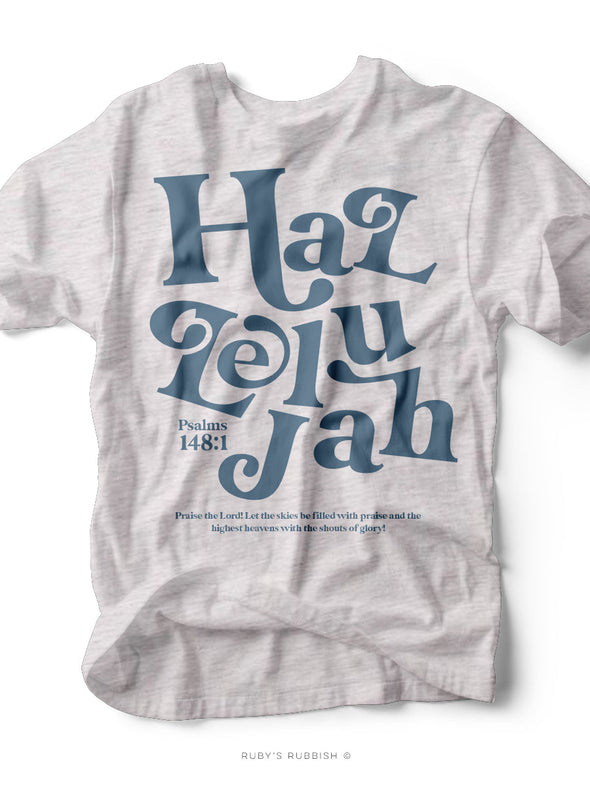 Hallelujah Psalm 148:1 | Scripture T-Shirt | Ruby’s Rubbish®