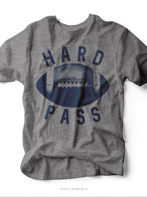 Hard Pass | Game Day T-Shirt | Ruby’s Rubbish®