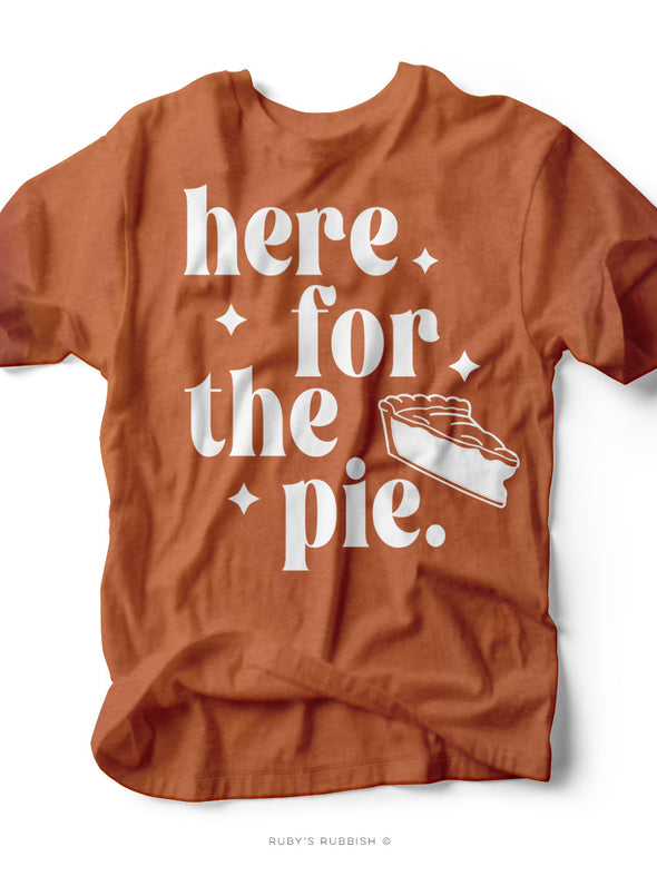 Here For the Pie | Seasonal T-Shirt | Ruby’s Rubbish®