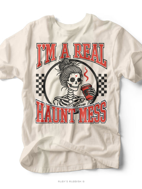 Haunt Mess | Halloween Graphic Tee | Ruby’s Rubbish®