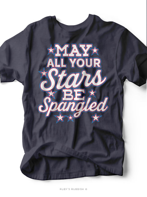 May All Your Stars Be Spangled | Seasonal T-Shirt | Ruby’s Rubbish®