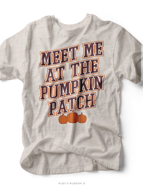 Meet Me At the Pumpkin Patch | Seasonal T-Shirt | Ruby’s Rubbish®