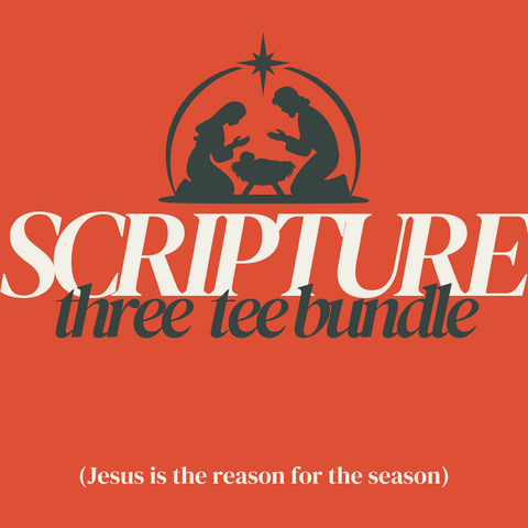 Scripture Bundle | Three Tee Sale | Ruby's Rubbish®