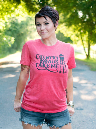 Country Roads Take Me Home | Southern T-Shirt | Ruby’s Rubbish®