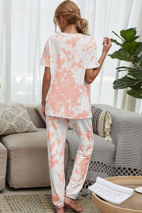 Tie-Dye Joggers Lounge Set | Multiple Color Options | Rubies + Lace