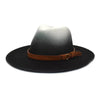 Black + White Ombrè | Fashion Hat | Ruby’s Rubbish®