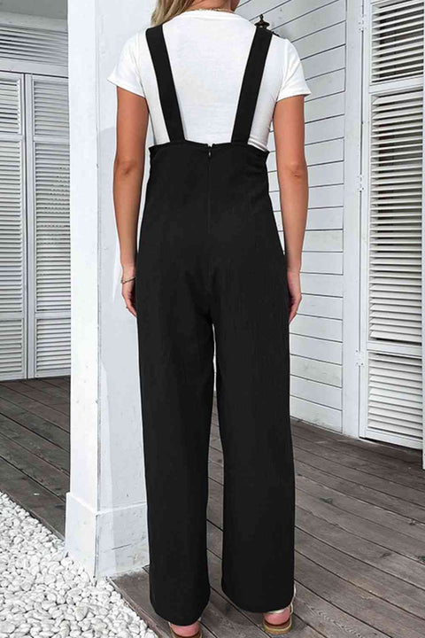 Light Up Your Life | Buttoned Leg Overalls | Rubies + Lace