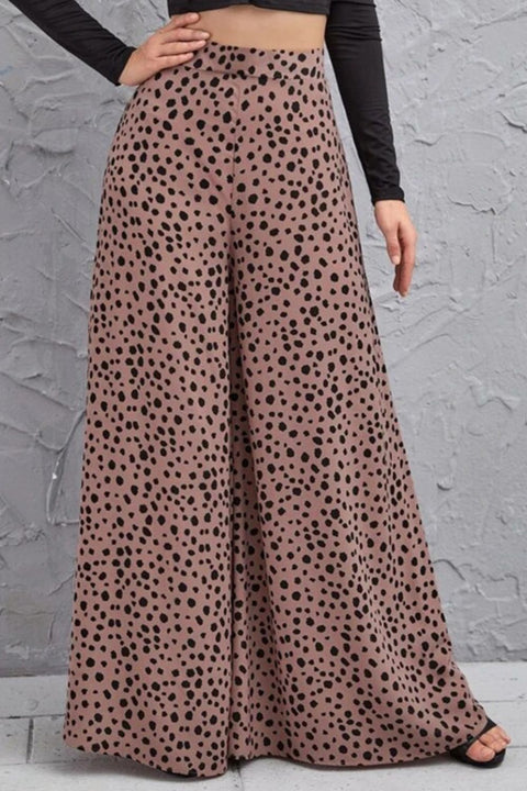 Animal Print | High-Rise Culottes | Rubies + Lace