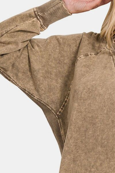 Mocha Sweatshirt | WITH POCKETS | Rubies + Lace