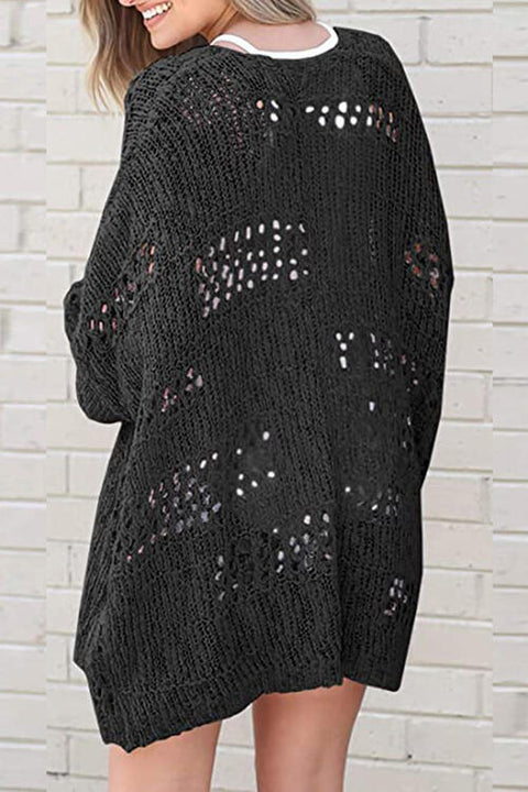 Openwork Cardigan | Multiple Color Options | Rubies + Lace